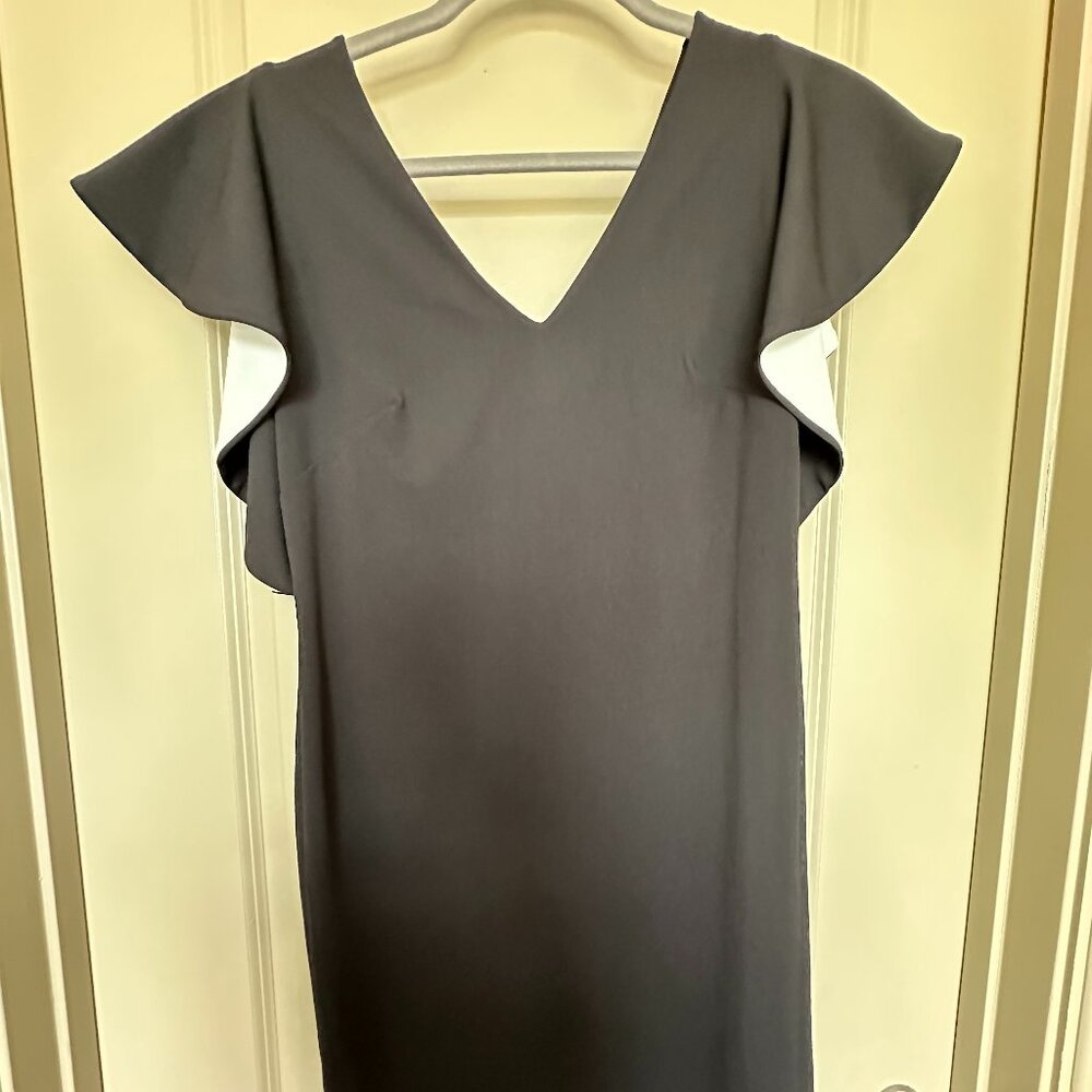 White House Black Market Dress, 12, Female, Black/White